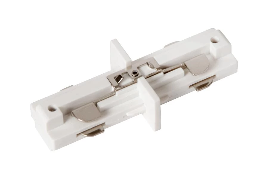 Lucide TRACK Kit de démarrage - Système de rail monophasé / Éclairage sur rail - 2 mètres - Blanc - détail 6